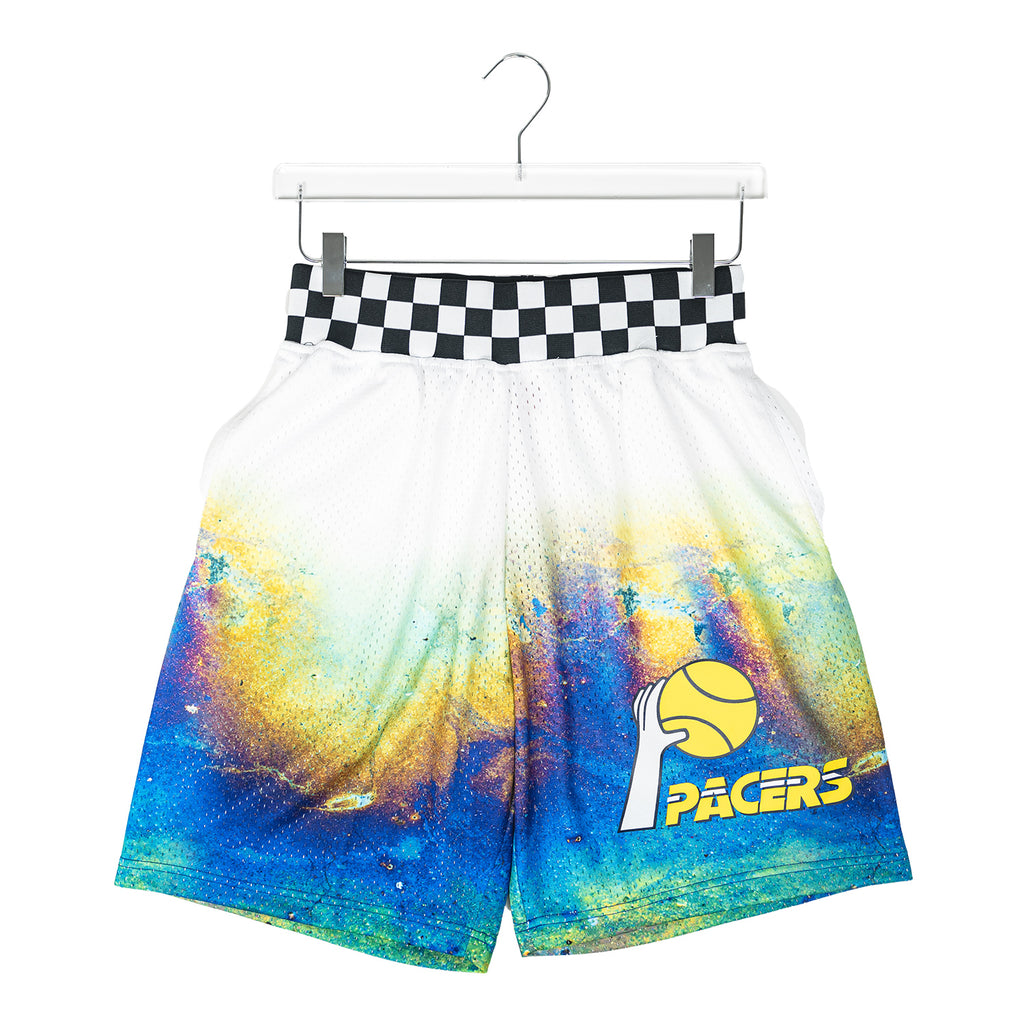 Indiana Pacers Homecourt Corporate Swingman Short by Mitchell and Ness