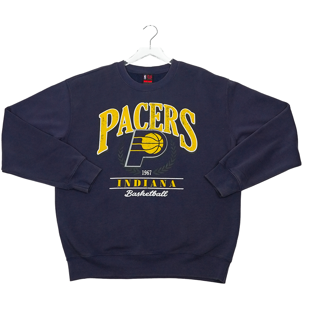 Unk Navy Indiana Pacers Collegiate Crest Crewneck Sweatshirt