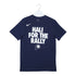 Adult Indiana Pacers 2024 Playoffs Hali For The Rally T-shirt in Navy by Nike - Front View