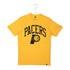 Adult Indiana Pacers Outrun Franklin T-Shirt in Gold by 47' - Front View