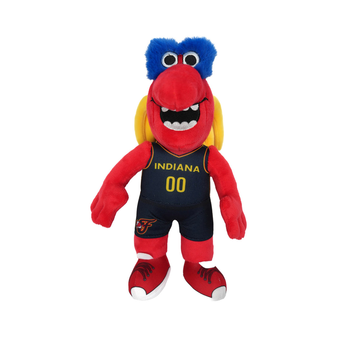 Indiana Fever Freddie Fever 10inch Plush in Navy by Uncanny Brands - Front View