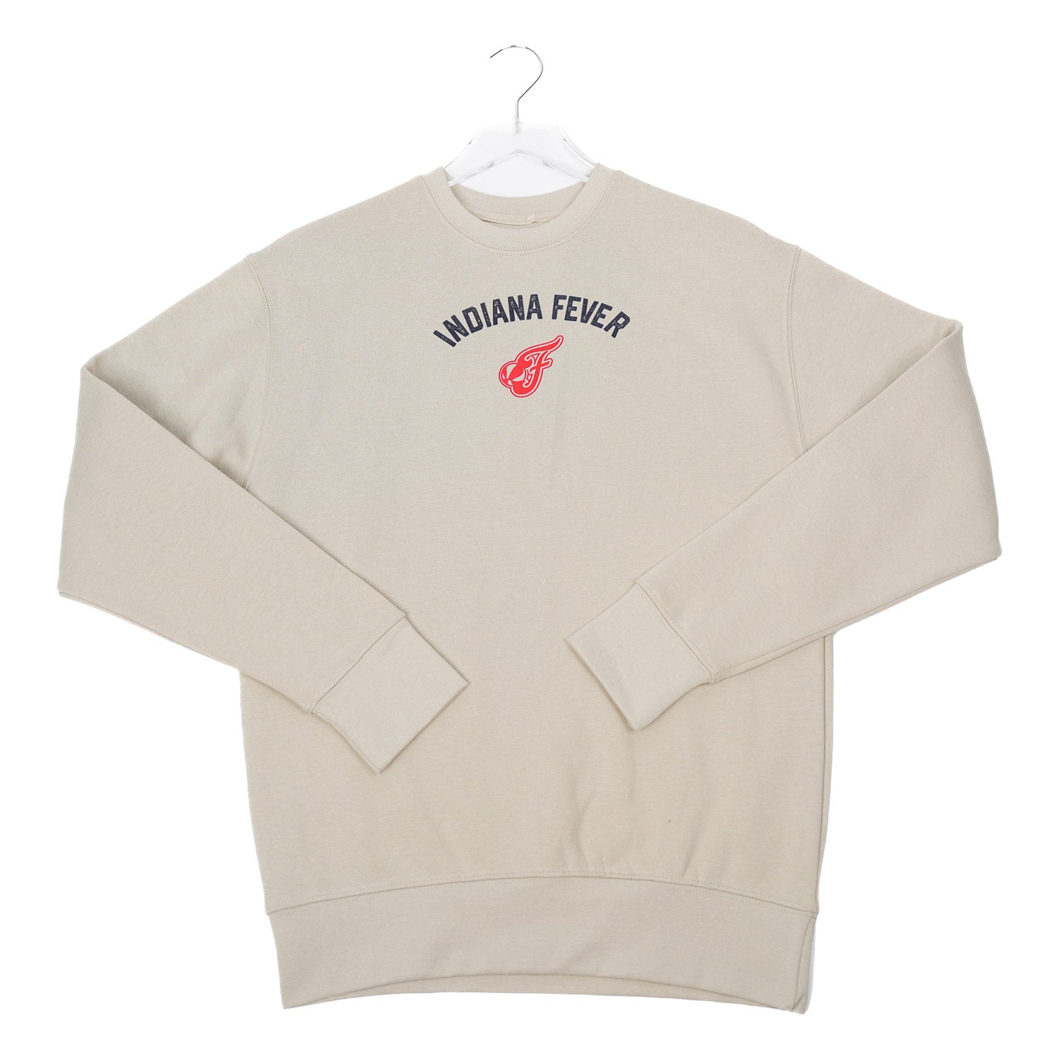 Adult Indiana Fever 25th Anniversary Crewneck Sweatshirt in Natural by ...