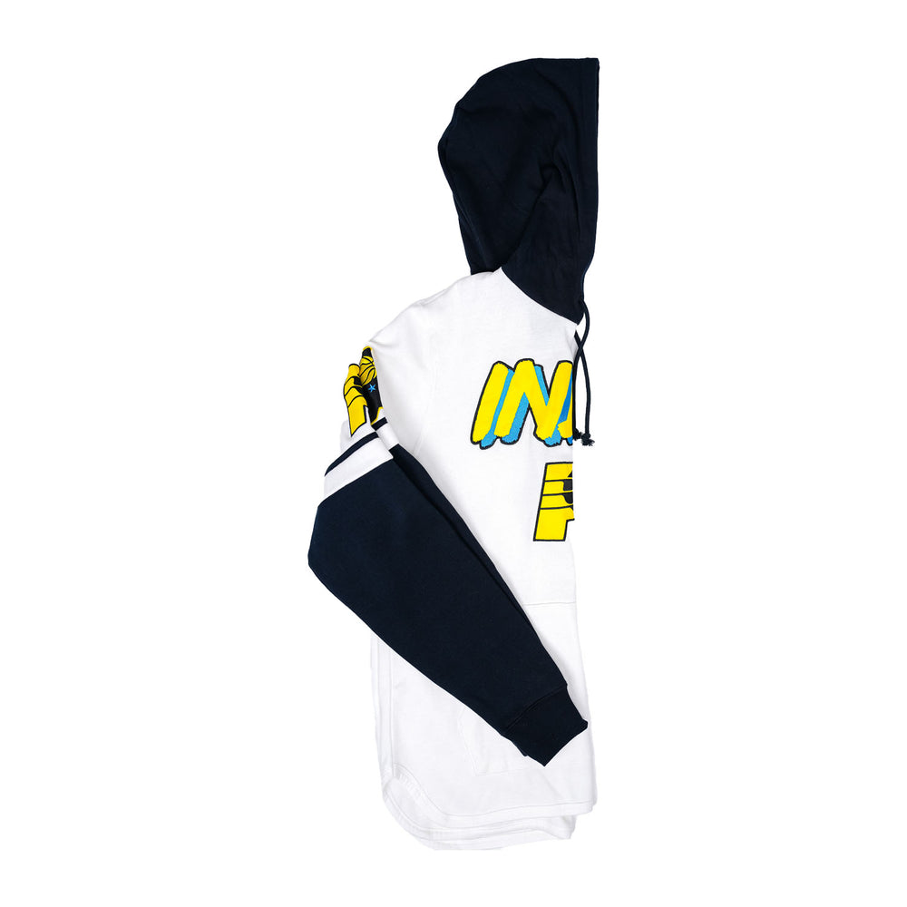 Adult Indiana Pacers 23-24' CITY EDITION Shortstop Hooded Fleece by 47' - Right Side View