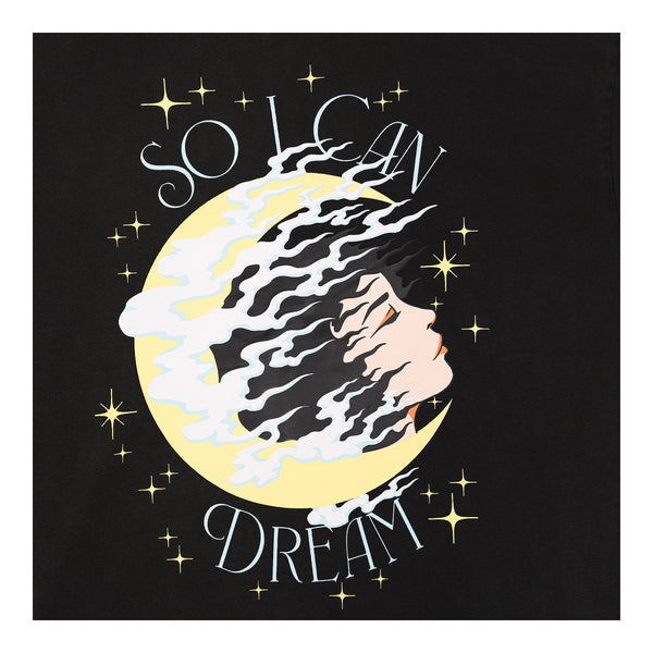 Adult WNBA Asian Pacific Islander Dreamer T-shirt in Black by Authmade - Zoomed Front View