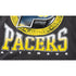 Adult Indiana Pacers 2024 NBA Playoffs T-shirt in Black by Authmade - Zoomed in Front Logo View