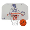 Indiana Fever Caitlin Clark Mini Hoop by Round 21 In White & Orange - Front View
