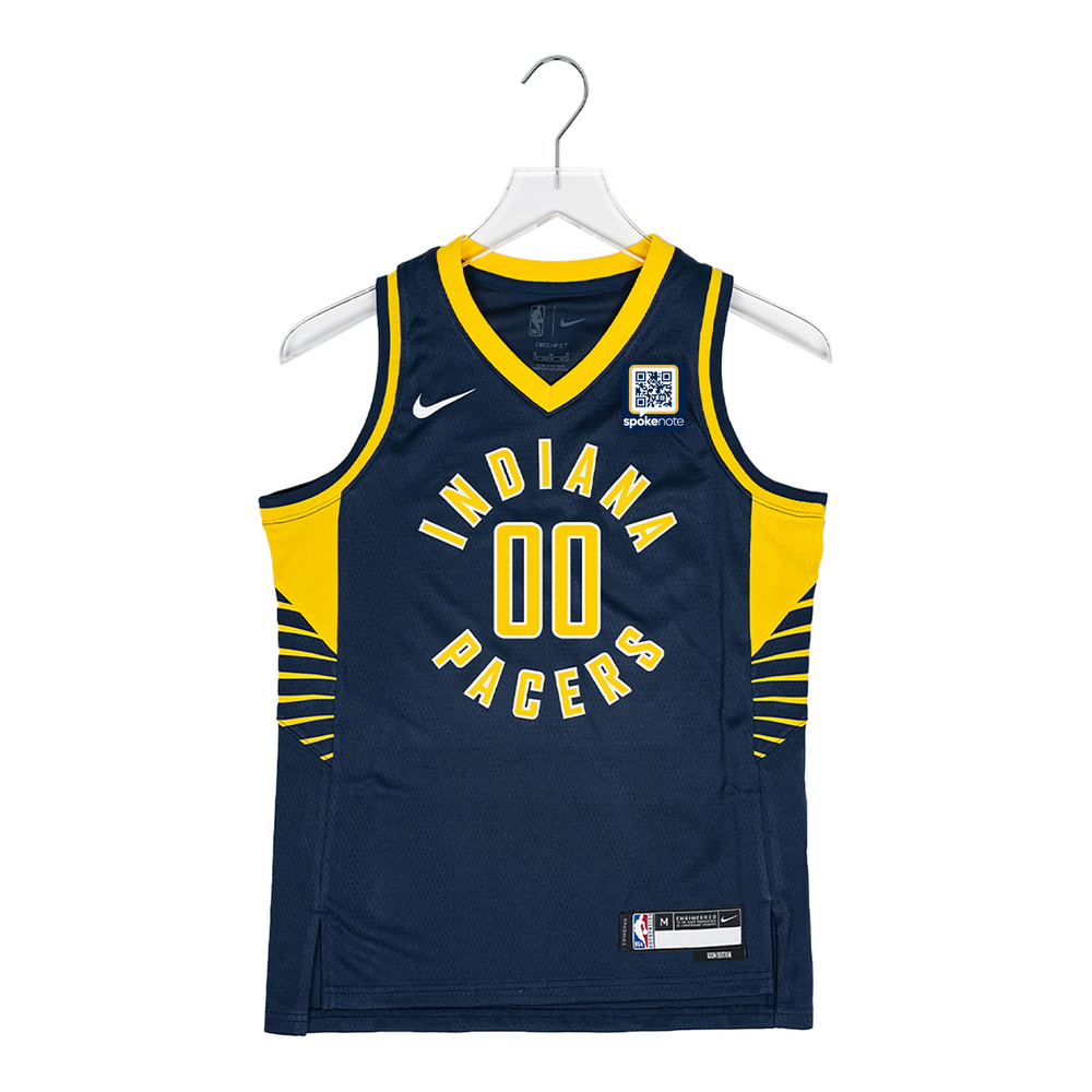 Youth Indiana Pacers #00 Bennedict Mathurin Statement Swingman Jersey by  Jordan