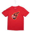 Adult Indiana Fever Secondary Logo T-shirt in Red by Fever Team Store