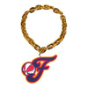 Indiana Fever Secondary Logo Gold Chain from Aminco