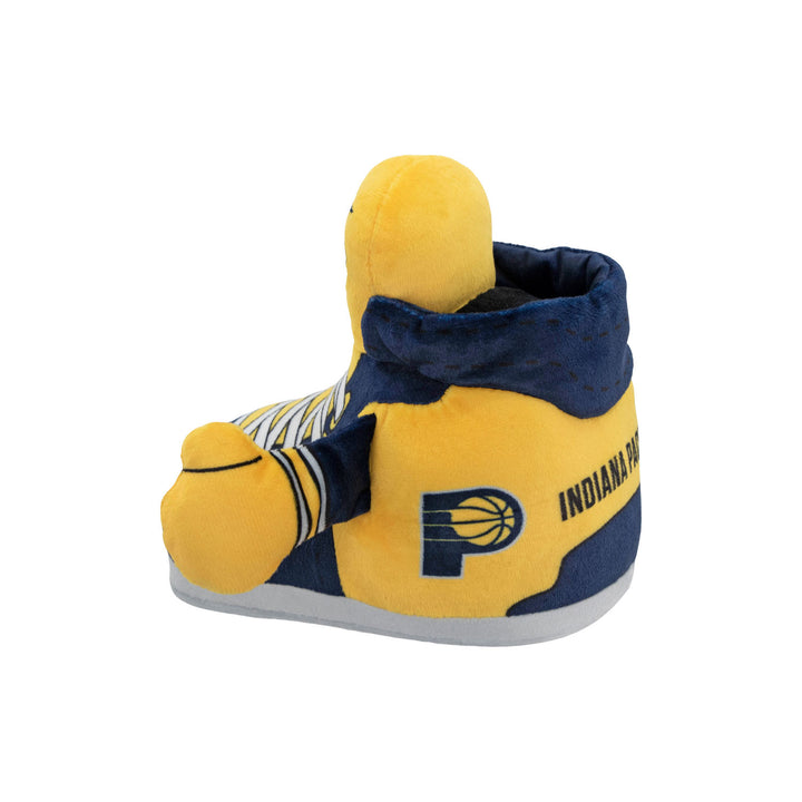 Indiana Pacers 6in Sneaker Plushie in Navy by Bleacher Creature - Angled Rear Left Side View