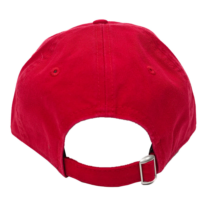 Adult Indiana Fever Secondary Logo 9Twenty Hat in Red by New Era - Back View