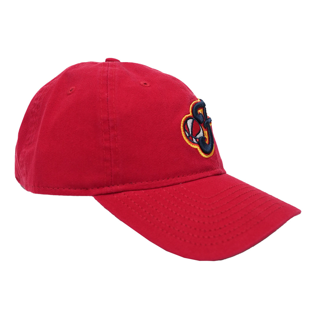 Adult Indiana Fever Secondary Logo 9Twenty Hat in Red by New Era - Right Side View