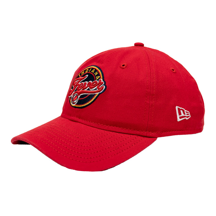 Adult Indiana Fever Primary Logo 9Twenty Hat in Red by New Era