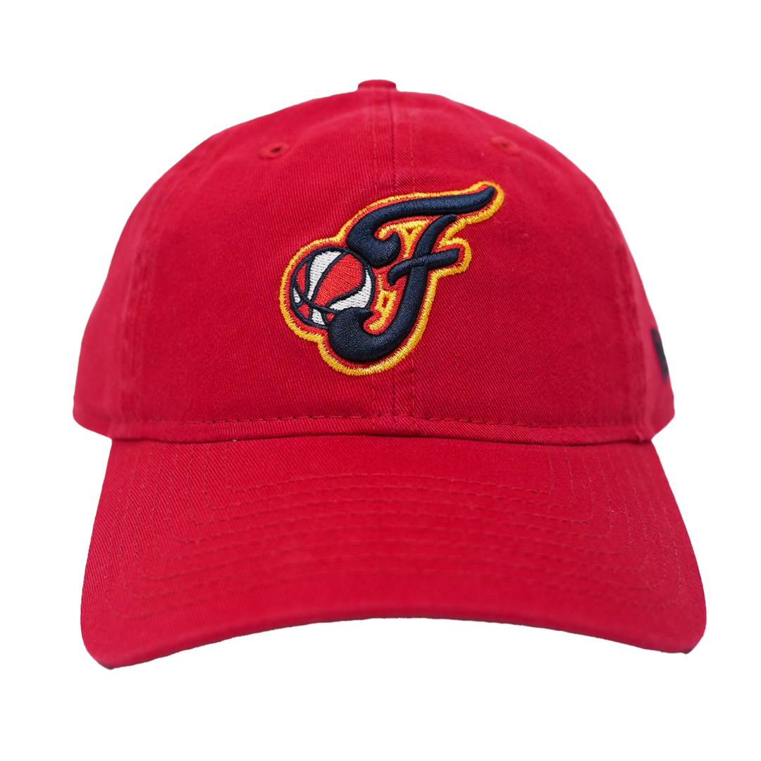 Adult Indiana Fever Secondary Logo 9Twenty Hat in Red by New Era