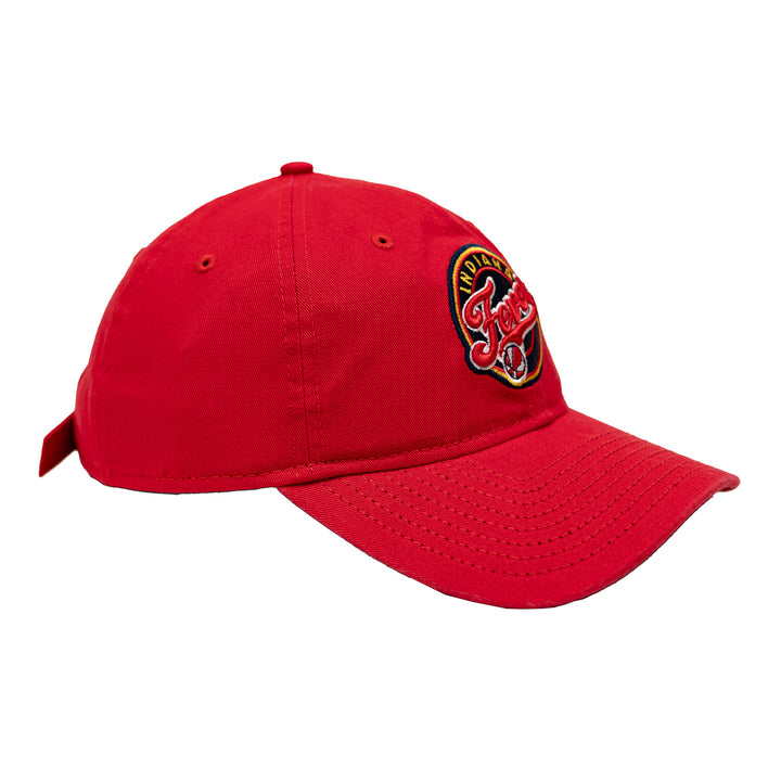 Adult Indiana Fever Primary Logo 9Twenty Hat in Red by New Era