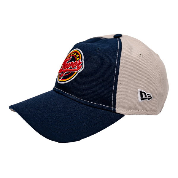 Adult Indiana Fever 2024 WNBA Draft 9Twenty Hat in Navy by New Era - Left Side View