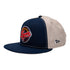 Adult Indiana Fever 2024 WNBA Draft 9Fifty Hat in Navy by New Era - Left Side View