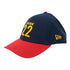 Adult Indiana Fever Caitlin Clark #22 Two-Tone 9Forty Hat in Navy by New Era - Left Side View