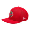 Adult Indiana Fever Primary Logo 9Fifty Hat in Red by New Era - Left Side View