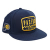 Youth NBA All-Star 2024 Indianapolis Patch 9FIFTY Hat in Navy by New Era - Angled Right Side View