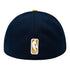 Adult Indiana Pacers Primary Logo Two-Tone 59Fifty Hat in Navy by New Era - Back View