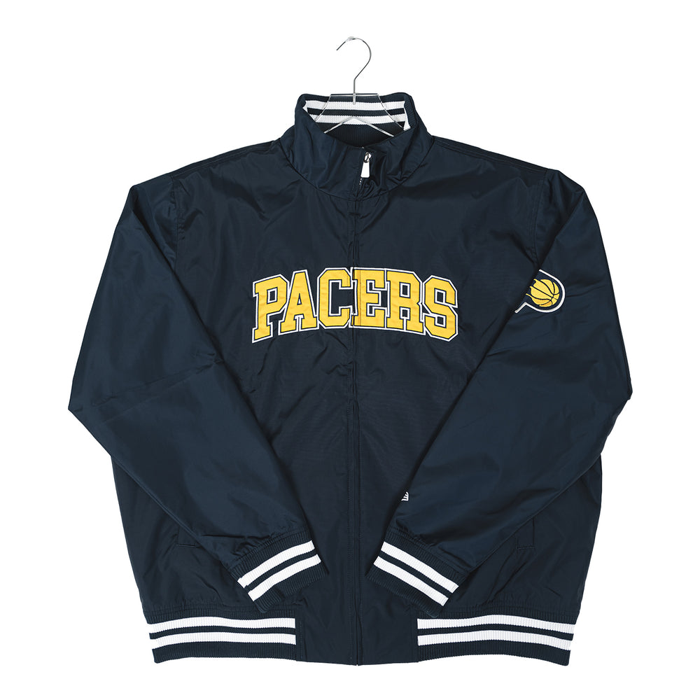 Indiana Pacers Letterman Blue and Yellow Jacket