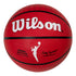Indiana Fever '24 Rebel Full Size Basketball in Red by Wilson - Back View