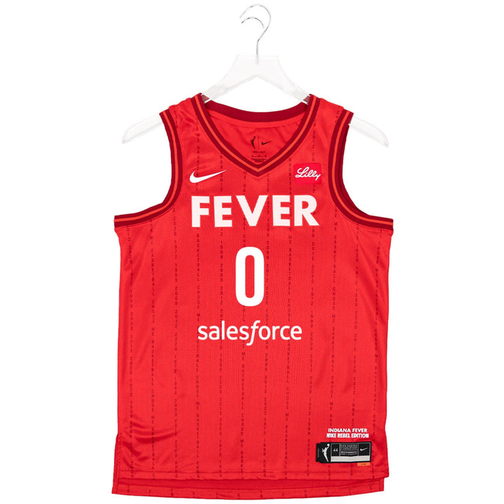 Adult Indiana Fever #0 Kelsey Mitchell Rebel Swingman Jersey by Nike