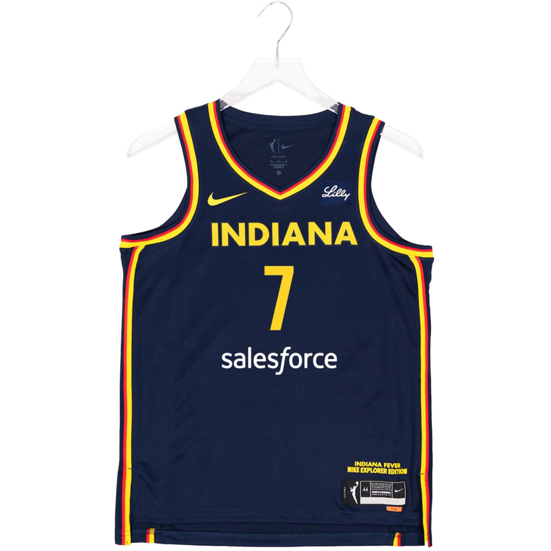 Adult Indiana Fever #7 Aliyah Boston Explorer Swingman Jersey by Nike