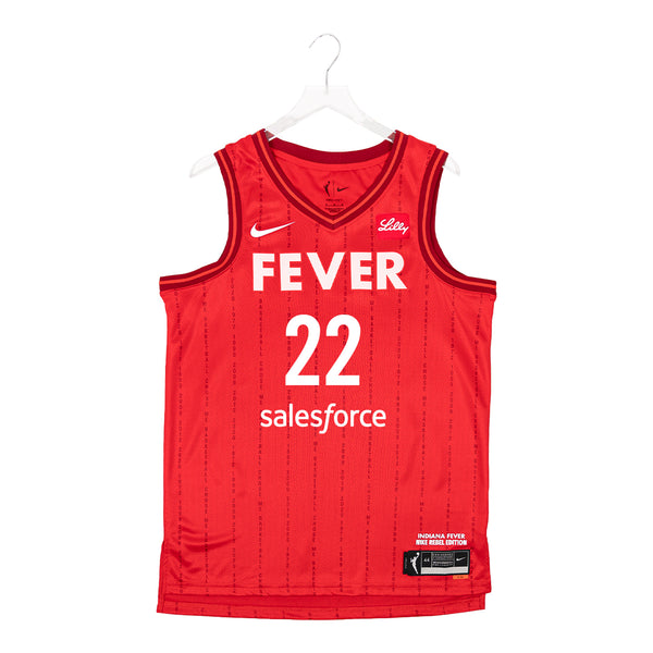 Adult Indiana Fever #22 Caitlin Clark Rebel Swingman Jersey in Red by Nike - Front View
