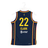 Youth Indiana Fever #22 Caitlin Clark Explorer Swingman Jersey in Navy by Nike - Back View