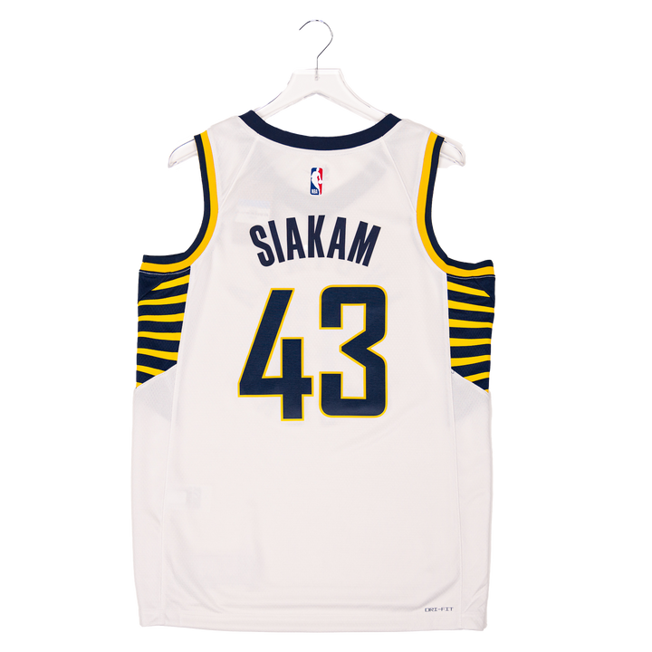 Adult Indiana Pacers #43 Pascal Siakam Association Swingman Jersey by Nike