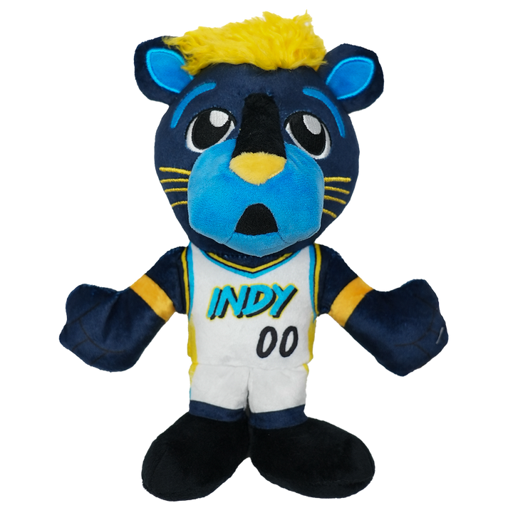 Indiana Pacers 24-25' City Edition 8in Boomer Plush in White by Uncanny Brands