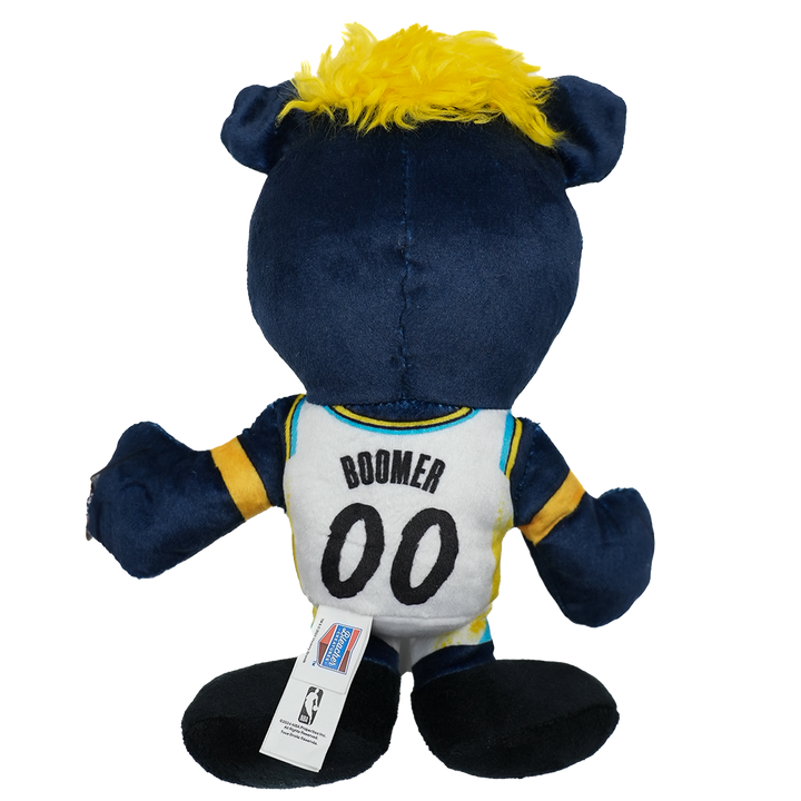 Indiana Pacers 24-25' City Edition 8in Boomer Plush in White by Uncanny Brands