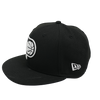 Adult Indiana Pacers Primary Logo Core 59Fifty Hat in Black by New Era