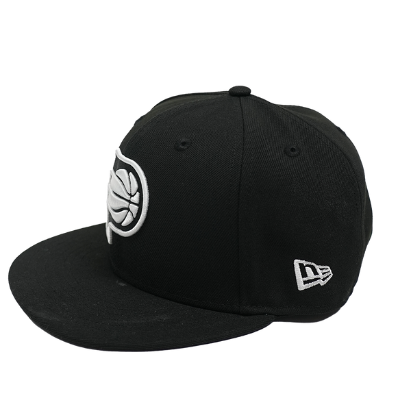 Adult Indiana Pacers Primary Logo Core 59Fifty Hat in Black by New Era