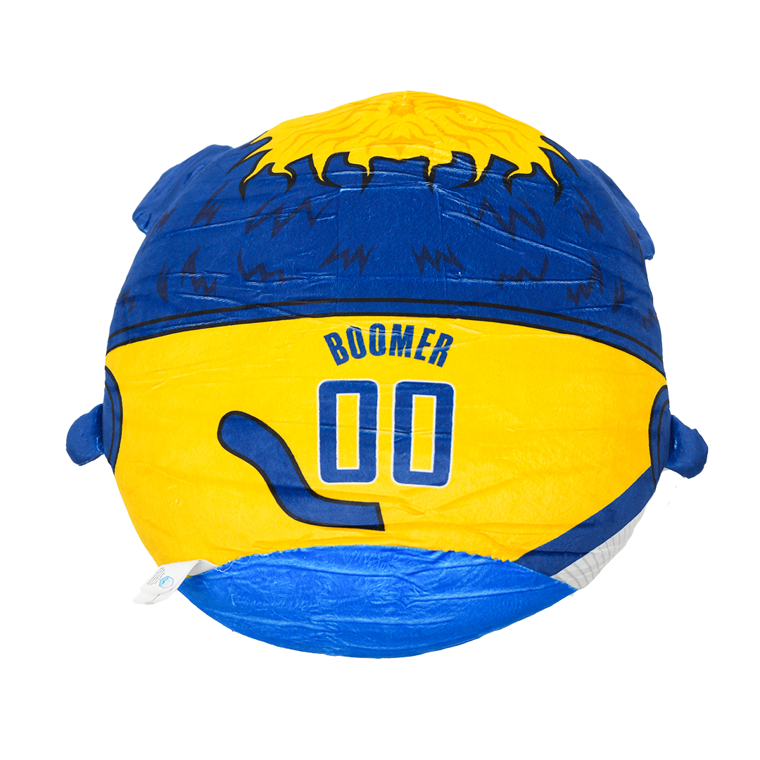 Indiana Pacers Squad Boomer Kiri Cloud Pillow in Navy by Uncanny Brands