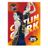 Indiana Fever Caitlin Clark Season 1 Limited Edition Poster in Navy by Uncanny Brands