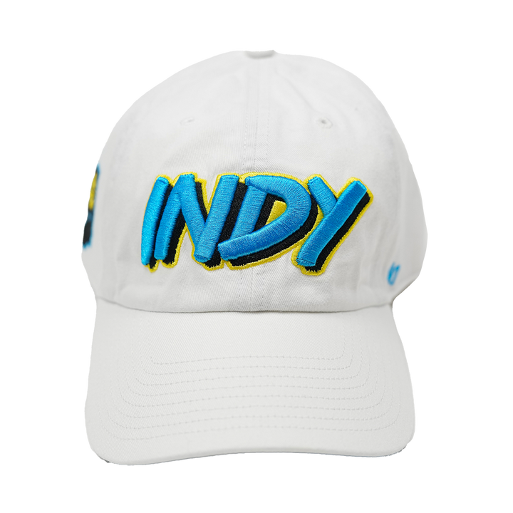 Adult Indiana Pacers 24-25 CITY EDITION 'INDY' 9Seventy Hat in White by New Era