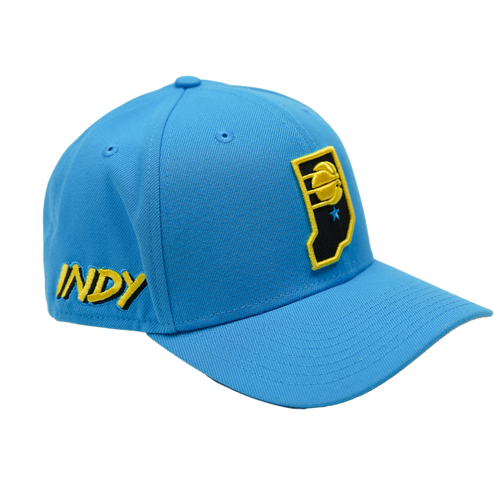 Adult Indiana Pacers 24-25' CITY EDITION State Icon 9Seventy Hat in Blue by New Era