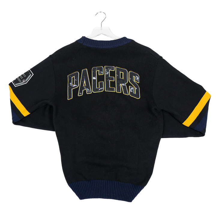 Adult Indiana Pacers Black History Month Cardigan Sweater in Black by FISLL