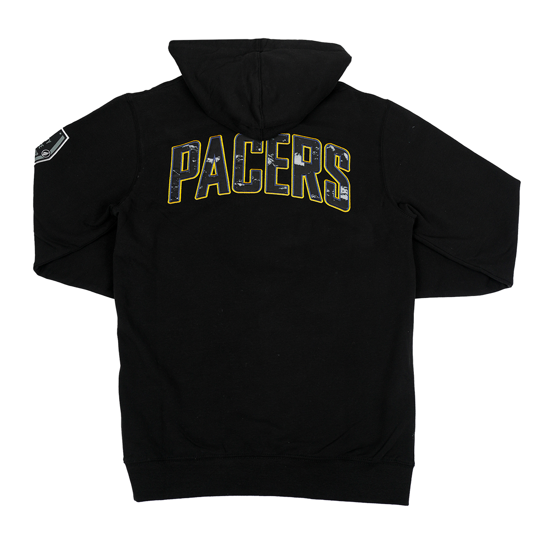 Adult Indiana Pacers Black History Month Hooded Sweatshirt in Black by FISLL