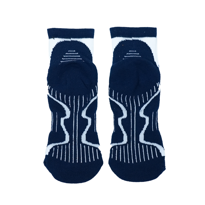 Indiana Fever Primary Logo Quarter Length Sock in Navy by For Bare Feet