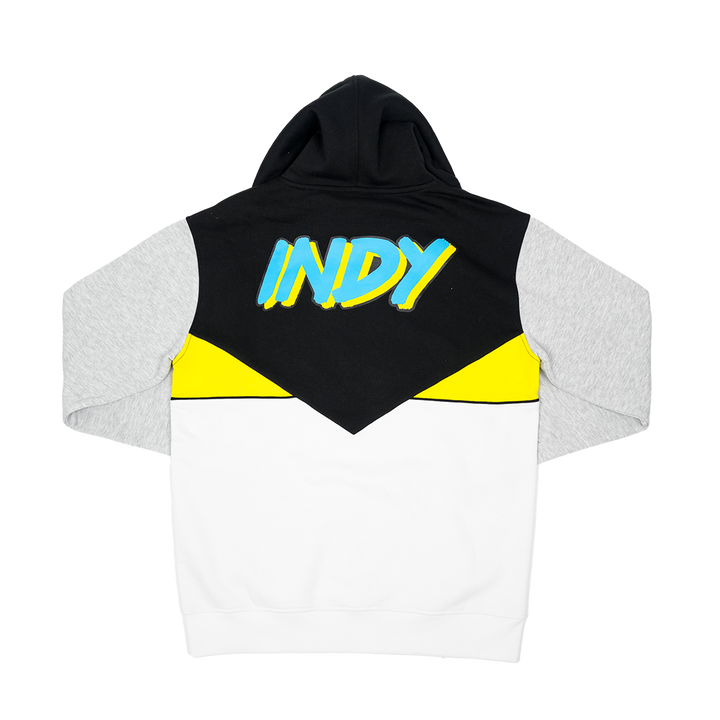 Adult Indiana Pacers 24-25' CITY EDITION Main Point Hooded Sweatshirt in White by UNK