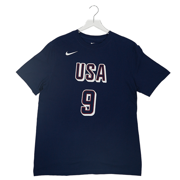 Adult Indiana Pacers Haliburton USA Basketball Name and Number T-Shirt by Nike