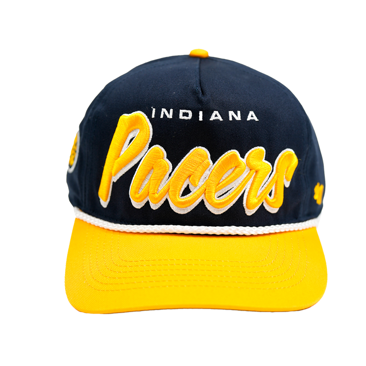 Adult Indiana Pacers Drop Shadow Hitch Hat in Navy by '47