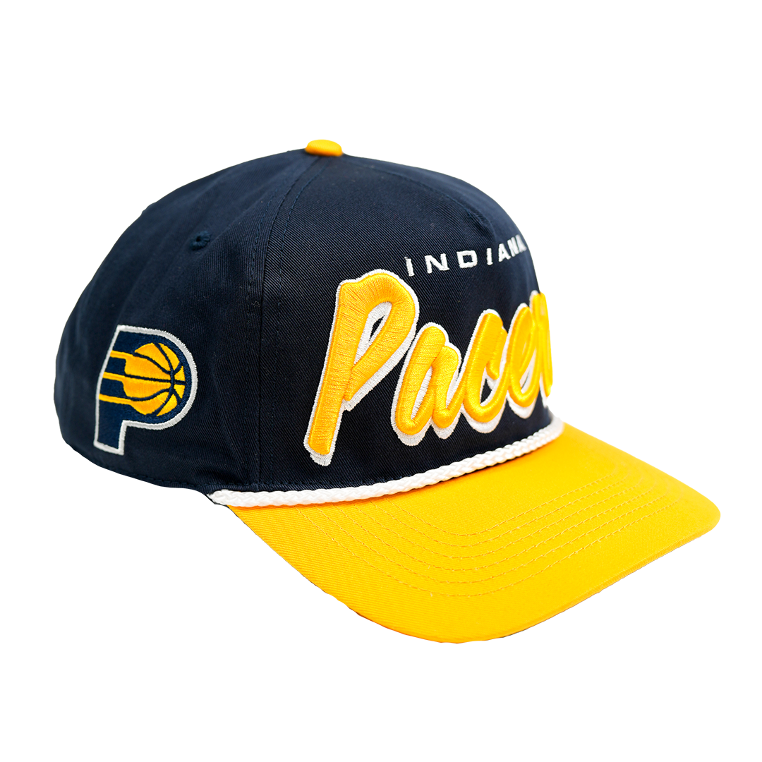 Adult Indiana Pacers Drop Shadow Hitch Hat in Navy by '47