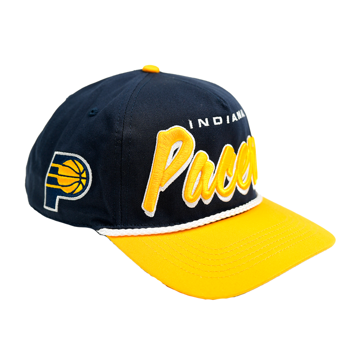 Adult Indiana Pacers Drop Shadow Hitch Hat in Navy by '47