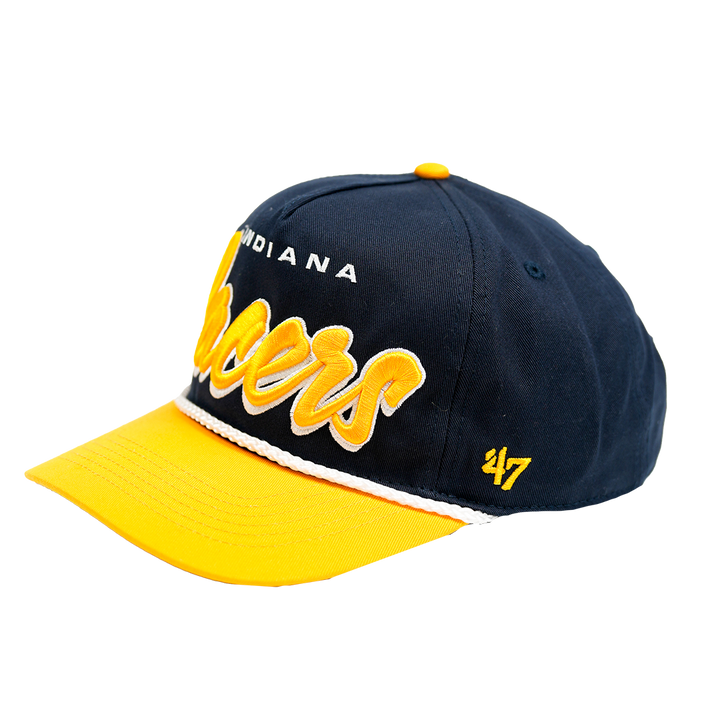 Adult Indiana Pacers Drop Shadow Hitch Hat in Navy by '47