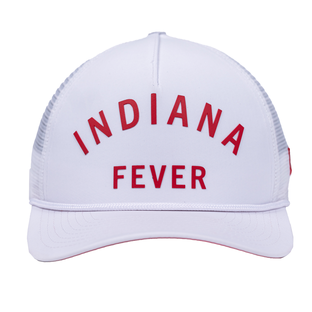 Adult Indiana Fever AF Minimalist 9Forty Hat in White by New Era